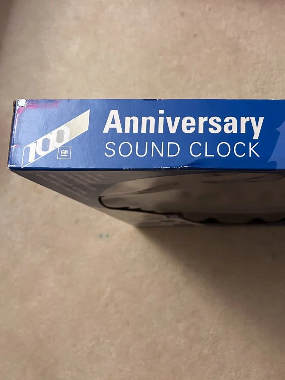 GM 100th Anniversary ~ Wall Clock ~ 12 Authentic Engine Sounds top of each hour